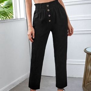 Shein paper bag waist pants (small)